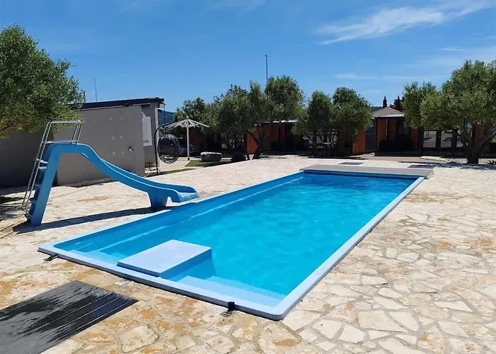 Mobile Maris With Shared Pool And Sea View Casa de Férias