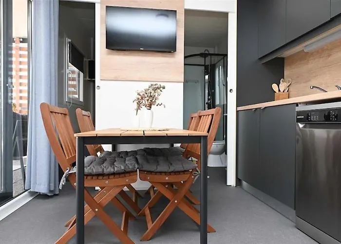 Casa de Férias Mobile Maris With Shared Pool And Sea View